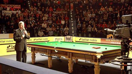 Snooker-Reporter Rolf Kalb.