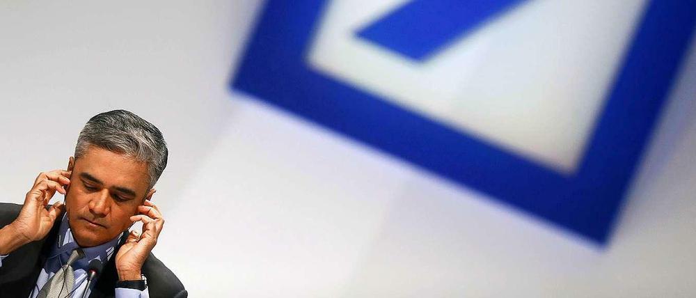 Wenn es um Vorwürfe gegen die ehemals von ihm geleitete Investmentsparte geht, schweigt Deutsche-Bank-Chef Jain beredt.