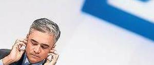 Schwer getroffen. Anshu Jain.