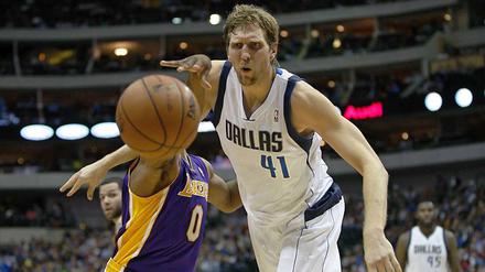 Nur eins im Blick. Dirk Nowitzki nimmt wieder am All Star Game teil.