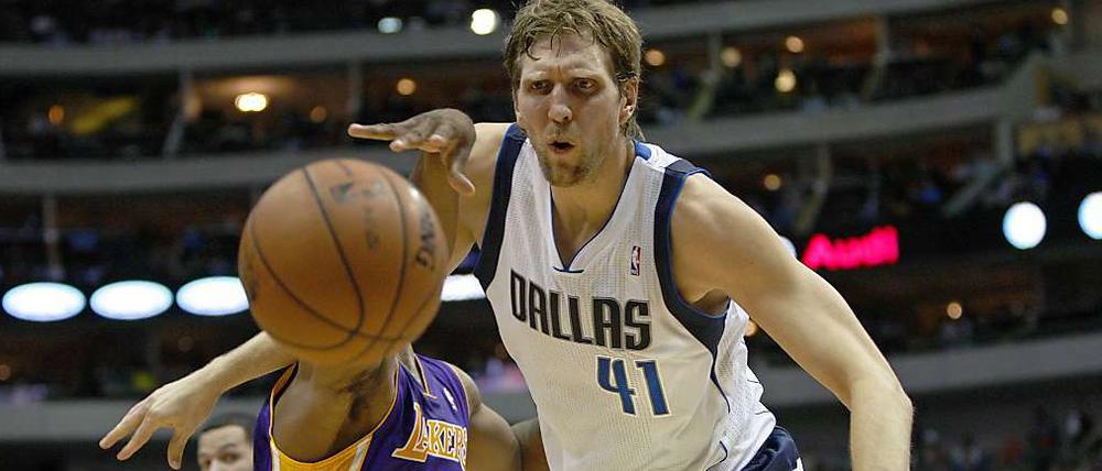 Nur eins im Blick. Dirk Nowitzki nimmt wieder am All Star Game teil.