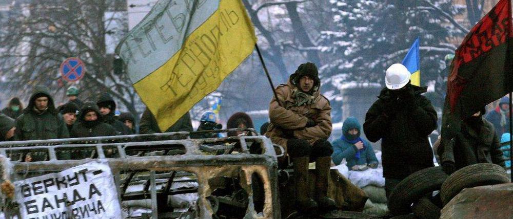 Demonstrationen in Kiew