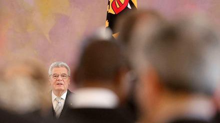 Bundespräsident Joachim Gauck.