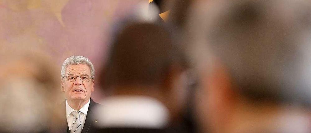 Bundespräsident Joachim Gauck.