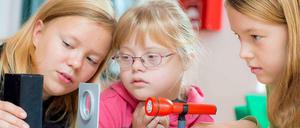 Experiment geglückt. An der Waldhofschule Templin lernen Kinder mit und ohne Behinderung gemeinsam.