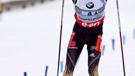 Knapp geschlagen. Simon Schempp lief in Ruhpolding mit der Staffel auf Rang zwei. Doch besprochen wurde am Rande des Weltcups ein ganz anderes Thema. 