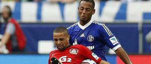 Demnächst gemeinsam: Sidney Sam und Schalkes Dennis Aogo.