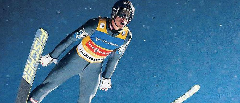 Schönes Motiv. Neben dem Skispringen betätigt sich Gregor Schlierenzauer auch als Fotograf rund um die Schanze. 