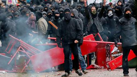 Berliner Sicherheitsbehörden sehen durch Krawalle in Hamburg auch Auswirkungen auf Berlin.