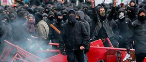 Berliner Sicherheitsbehörden sehen durch Krawalle in Hamburg auch Auswirkungen auf Berlin.