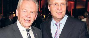 „Eine enge Liaison“ pflegen Rüdiger Grube und Roland Pofalla, heißt es über die beiden. Das finden nicht alle gut. Foto: Imago