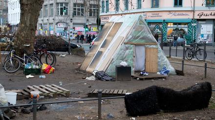 Kampf ums Camp. Ob und wann die Zelte am Oranienplatz geräumt werden, ist weiterhin offen.