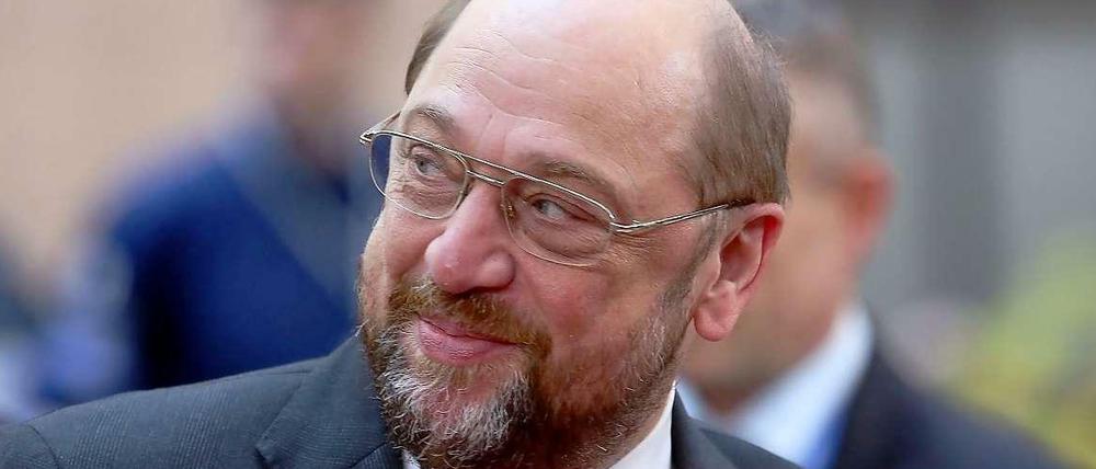 Der Sozialdemokrat und EU-Parlamentspräsident Martin Schulz.