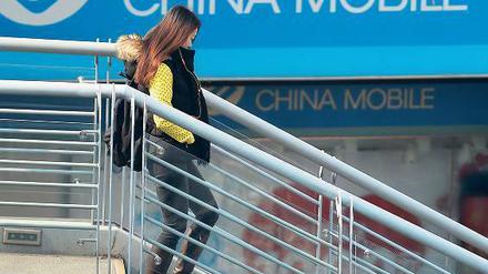 Umkämpft. Der Handy-Absatz in China boomt – jeder will an die Spitze. Foto: rtr