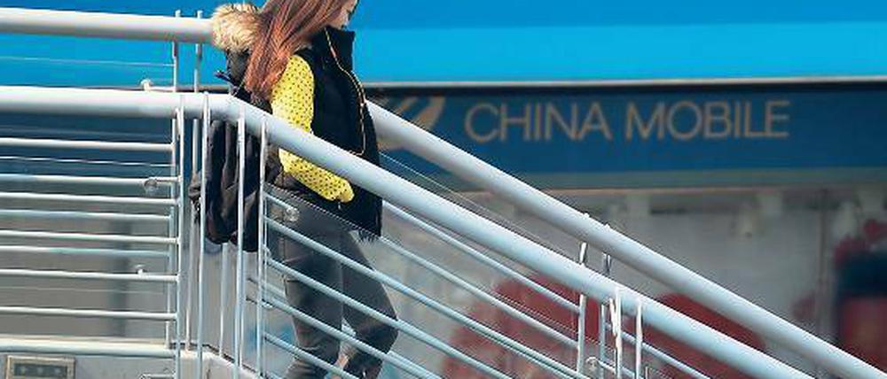 Umkämpft. Der Handy-Absatz in China boomt – jeder will an die Spitze. Foto: rtr