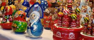 So bunt stellt man sich oft Russland vor. In Berlin leben etwa 300.000 Russen, die am 7. Januar Weihnachten feiern.
