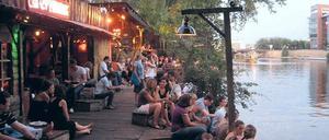 Perdu. Die Bar25 ist längst geschlossen, und das Grundstück wird meistbietend verkauft. So will es die landeseigene BSR. Foto: p-a/Xamax