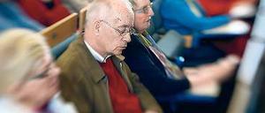 Im Hörsaal. An der TU Berlin können Ältere auch ohne Abitur studieren.