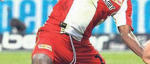 In Schuss. Silvio ist momentan bei Union der treffsicherste Angreifer. Foto: dpa