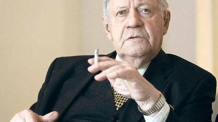 Alt-Kanzler Helmut Schmidt wird 95 Jahre alt