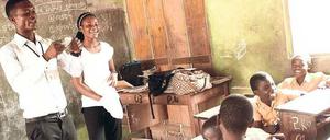 Diese Kinder in Ghana dürfen die Boa-Nnipa-Mitarbeiter alles über Sex fragen, was sie wissen wollen.
