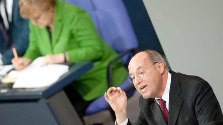 Gregor Gysi am 18. November im Bundestag