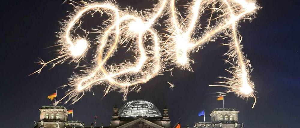 Angekommen. Aufregend war das Jahr 2013, prickelnd der Silvesterabend. Willkommen 2014!