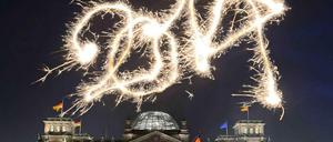 Angekommen. Aufregend war das Jahr 2013, prickelnd der Silvesterabend. Willkommen 2014!