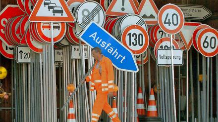 Schilderwald. Wer hat da den Durchblick? 