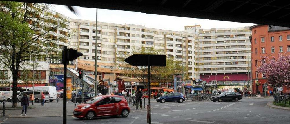 Sozialwohnungen am Kottbusser Tor in Kreuzberg.