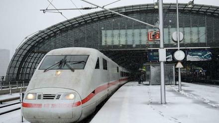 Orkan "Xaver" sorgte auch bei der Bahn für einige Verspätungen.