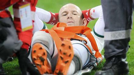 Hinrunde beendet. Arjen Robben fällt sechs Wochen aus.
