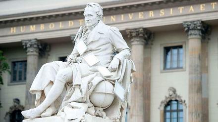 Herr Humboldt selbst bewahrt steinerne Ruhe. 