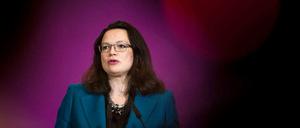 SPD-Generalsekretärin Andrea Mahles: Mitgliederentscheid kostet eine Million Euro. 