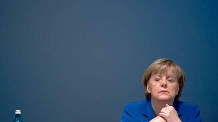 Kanzlerin Angela Merkel: Blanko-Scheck fürs Blanko-Programm