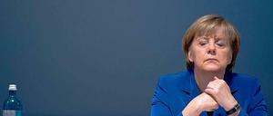 Kanzlerin Angela Merkel: Blanko-Scheck fürs Blanko-Programm