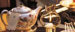 Tee-Zeremonie im Ritz Carlton.