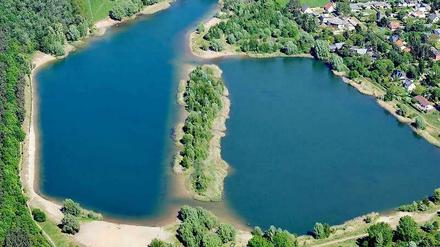 Idyll am Stadtrand. Der Habermannsee gehört zu den Kaulsdorfer Seen. 