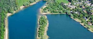 Idyll am Stadtrand. Der Habermannsee gehört zu den Kaulsdorfer Seen. 