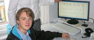 Hnerik bei Doktor Kunz im Schlaflabor.