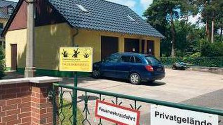 Stillgelegt. Das Heim in Jessern ist schon nicht mehr in Betrieb. Foto: dpa