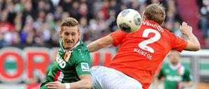 Andrè Hahn brachte Augsburg mit seinen beiden Toren auf die Siegerstraße.