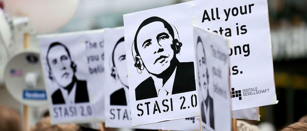 Anti-NSA-Protest: Angst vor der "United Stasi of America"