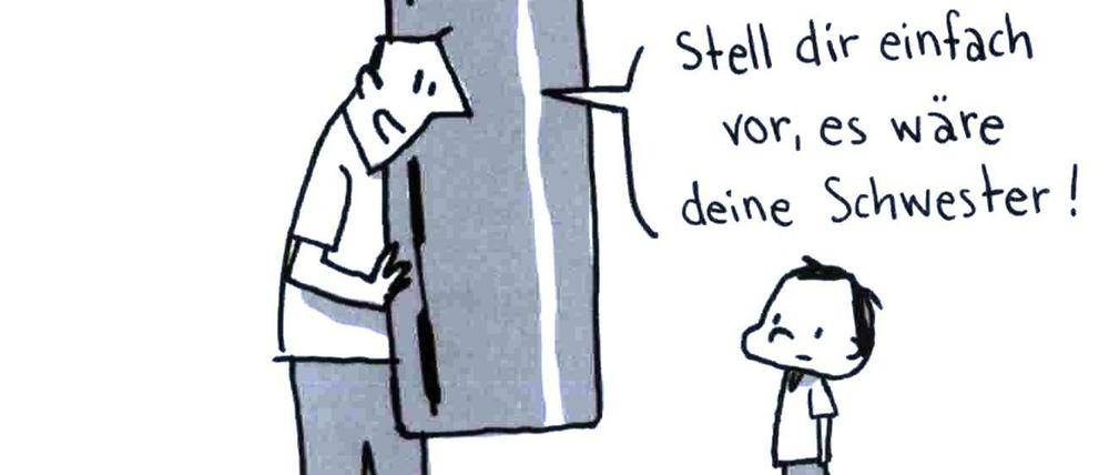 Harte Schule: Eine Szene aus dem Buch.
