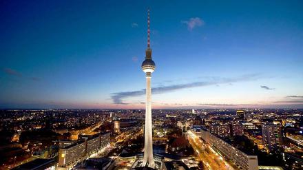 Berlin am Abend.