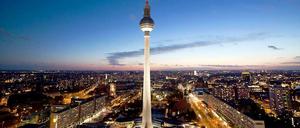 Berlin am Abend.
