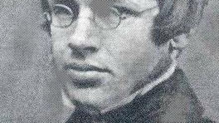 Abenteurer. Der junge Wallace in einer Aufnahme von 1848.