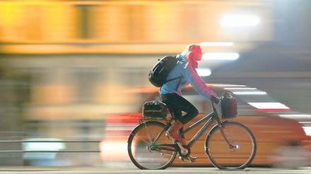 Ich sehe was, was du nicht siehst. Und das hat zwei Räder. Der Radverkehr in Berlin soll bald sichtbarer werden.