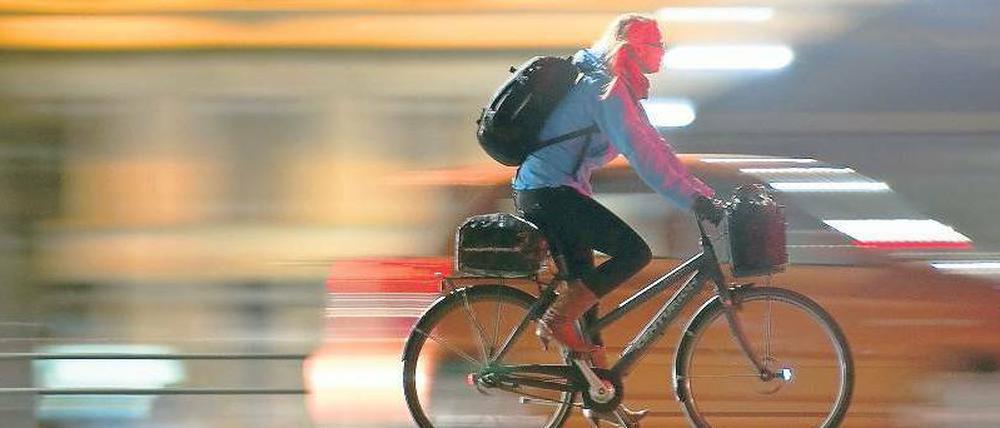 Ich sehe was, was du nicht siehst. Und das hat zwei Räder. Der Radverkehr in Berlin soll bald sichtbarer werden.