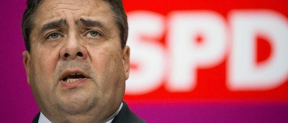 SPD-Parteichef Sigmar Gabriel.